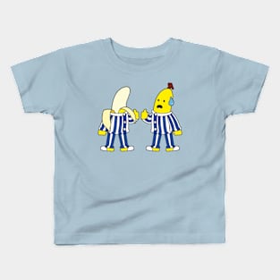 Bananas in Pijamas parody 90s retro humor Kids T-Shirt